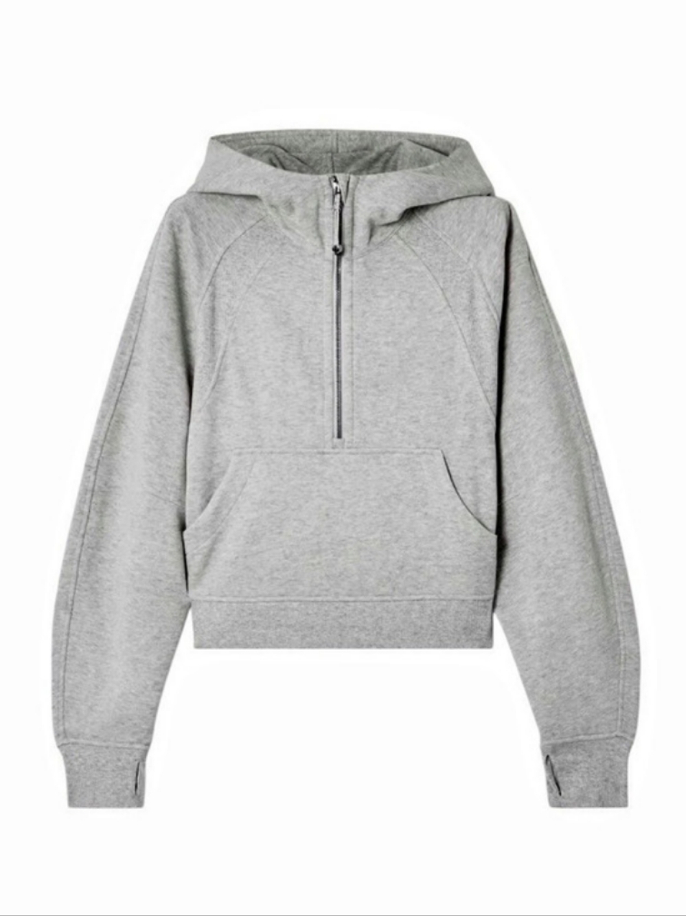 Lululemon Scuba Oversized Half-Zip Hoodie Gray